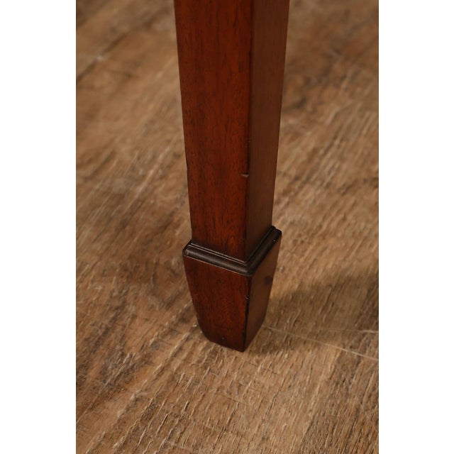 Federal Style Custom Mahogany Sideboard With Inlay And Tambour Door For Sale - Image 14 of 18