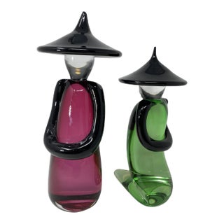 Chinese Figurines From Murano For Sale