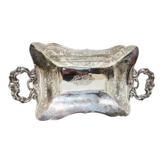 800 Silver Hunt Tray for Game Austro Hungarian Mid 19th 12 Ounces For Sale