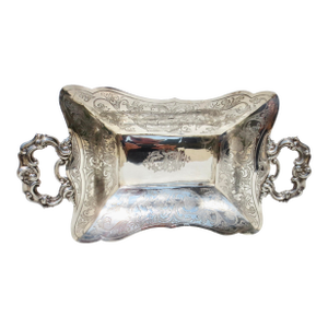 800 Silver Hunt Tray for Game Austro Hungarian Mid 19th 12 Ounces