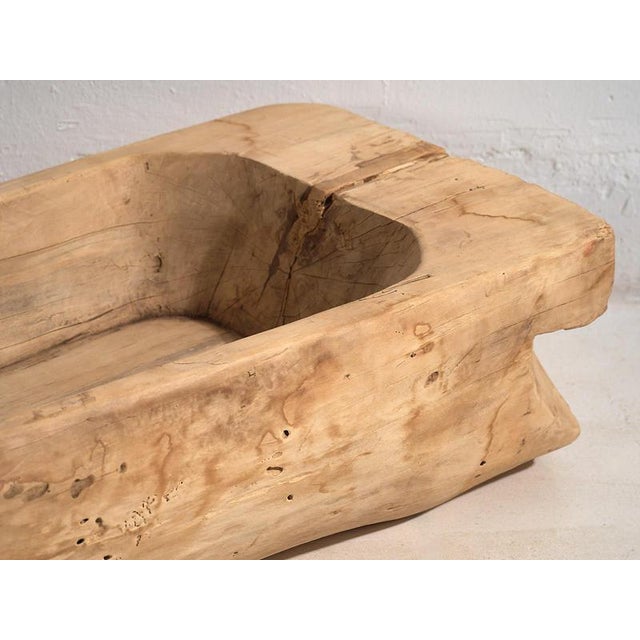 Garden Wooden Bowl, 1900s For Sale - Image 6 of 14