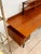 Teak and Iron Desk with Brass Feet For Sale - Image 11 of 17