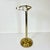 Hollywood Regency Mid-Century Hollywood Regency Brass Freestanding Toilet Paper Holder For Sale - Image 3 of 12