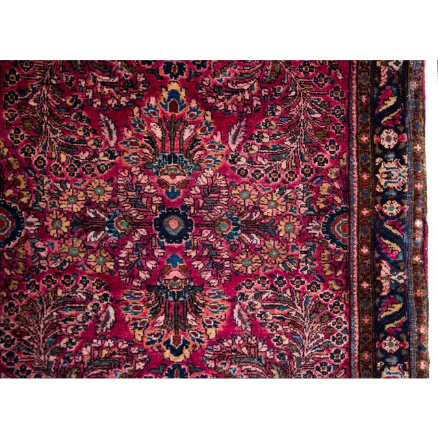 Early 20th Century Persian Sarouk Runner For Sale - Image 9 of 13