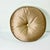 1960s Mid-Century Hollywood Regency Boho Chic Round Silk Pleated Button Decorative Pillow. For Sale - Image 13 of 13