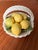 Capodimonte 1970s Italian Trompe L"Oeil Petite Woven Rope Basket of Lemons For Sale - Image 4 of 11