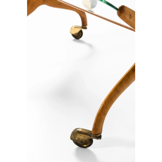 Metal Trolley by Cesare Lacca, Italy For Sale - Image 7 of 13