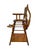 Brown Art Nouveau Folding Children's Chair, 1890s For Sale - Image 8 of 9