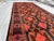 Vintage Afghan Hand-Knotted Runner Rug With Bold Geometric Pattern Rug 4'0x9'5 For Sale - Image 9 of 11