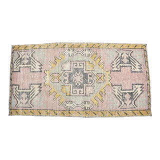 Nomadic Vintage Wool Rug For Sale