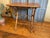 French Folding Side Table in Faux Bamboo, 1920s For Sale - Image 10 of 18