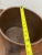 Ceramic 1960s Architectural Gainey Planter Ac-12 Taupe/Brown For Sale - Image 7 of 8