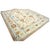 Islamic Afghan Sultanabad Wool 8x10 Ivory, Blue & Beige Handmade Area Rug #1143688 For Sale - Image 3 of 8
