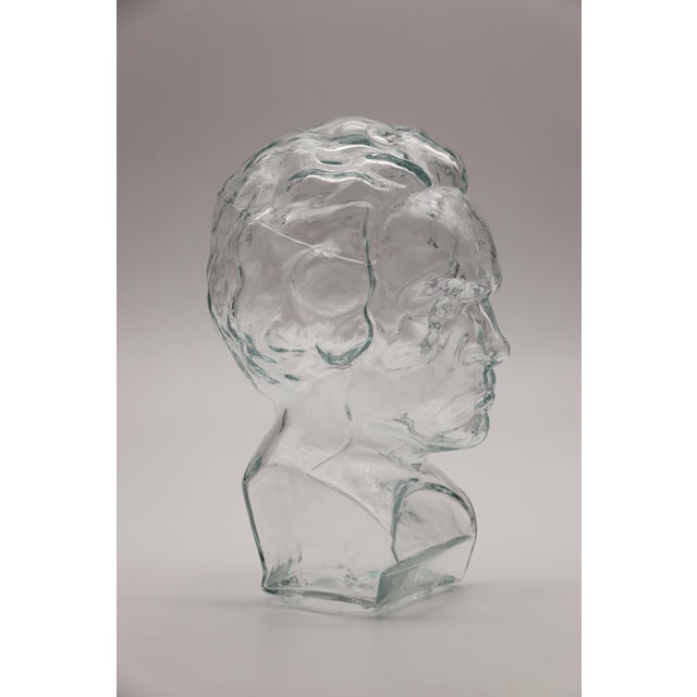 1970s Beethoven Glass Head by Ingrid Glass, 1970, Germany For Sale - Image 5 of 12