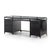 2020s Four Hands Shadow Box Executive Desk - Black For Sale - Image 5 of 12