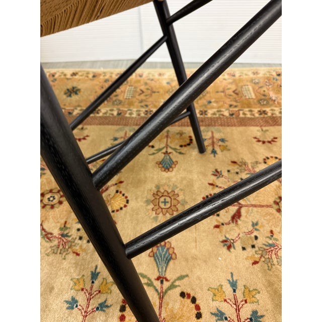 Hvidt & Mølgaard for &Tradition Drawn Side Chair, Black Oak Wood For Sale - Image 12 of 12