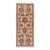 Shabby Chic Ziegler Beige/Red Wool Runner Rug- 2'0'' X 5'1'' For Sale