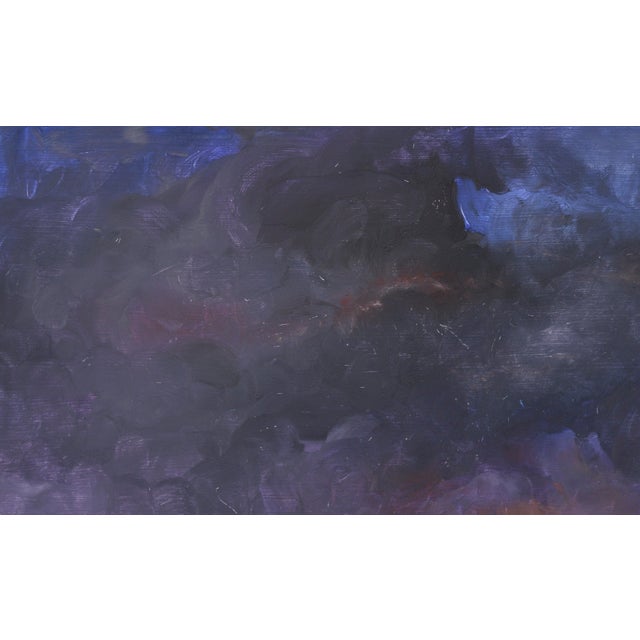 Purple and Red Storm Over the Sea by Vasil Papkov For Sale - Image 4 of 6