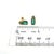 Natural Emerald Diamond Stud Earrings 14k Yellow Gold 1.59 TCW Certified For Sale - Image 11 of 12
