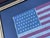 A gorgeous and rare flag. 110 years old. Nicely preserved in this 100 year old walnut and gold leaf frame. Flag is about...