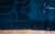 Blue 1920s Antique Deep Blue Field Pictorial "Shan Shui" Knotted Chinese Peking Rug For Sale - Image 8 of 9