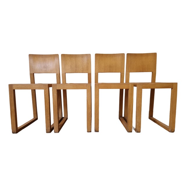 Vintage Dining Chairs by Pedrali, 1990s, Set of 4 For Sale