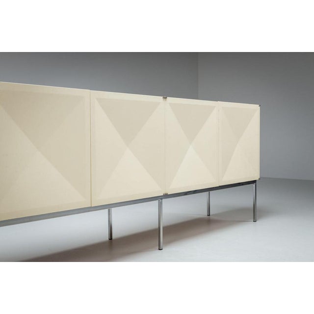 1960s Pointe de Diamant Sideboard from Philippon & Lecoq, Behr, Germany, 1960 For Sale - Image 5 of 18