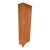 Custom Hand Crafted Shaker Style White Pine Chimney Storage Cabinet 22"w X 72"h For Sale
