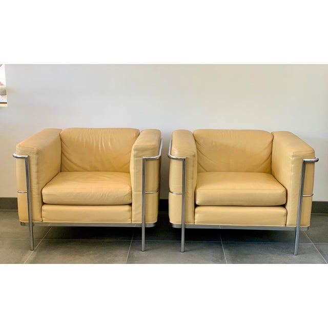 Designed in 1928 by Le Corbusier, Charlotte Perriand and Pierre Jeanneret the furniture line LC represented a new approach...