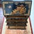 Vintage Maddox Chinoiserie Black Lacquer Secretary Desk For Sale In Denver - Image 6 of 12