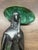 Mid-Century Ceramic Wall Sculpture "Woman With Umbrella" by Jitka Forejtová for Keramo Kostelec – Czechoslovakia, 1960s (Brussels Style) For Sale - Image 9 of 12