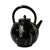 Ceramic Chinese Ware Brown Black Glaze Ceramic Jar Vase Teapot Display Art For Sale - Image 7 of 7