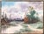 "Clouding Up" watercolor on paper, signed lower right, titled on back. Milton H. Lowell (1848-1927) was a painter of...