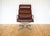 Herman Miller Soft Pad Leather Aluminium EA216 Lounge Chair by Charles and Ray Eames for Herman Miller, 1975 For Sale - Image 4 of 18