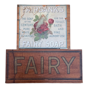 Antique Fairbanks Fairy Soap Crate