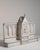 19th Century France Gothic Antique White Wood Decorative Object For Sale - Image 9 of 15