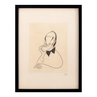 Al Hirschfeld - Bob Hope, 1983 Signed Lithograph on Paper 17/200 Hollywood For Sale