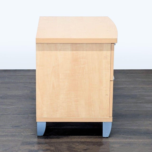 2000 - 2009 Alf Italia Two Tone Two Drawer Nightstand For Sale - Image 5 of 9