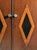 Brown Mid-Century Modern Wooden Cabinet Art Deco Elements, Circa 50s 60s For Sale - Image 8 of 12