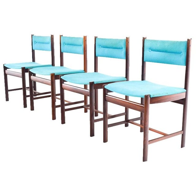 Danish Rosewood Dining Chairs, 1960s, Set of 4 For Sale - Image 15 of 15
