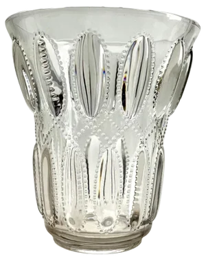 Art Deco Model Ephemere Luxval Vase by Charles Graffart for Val Saint Lambert, 1934