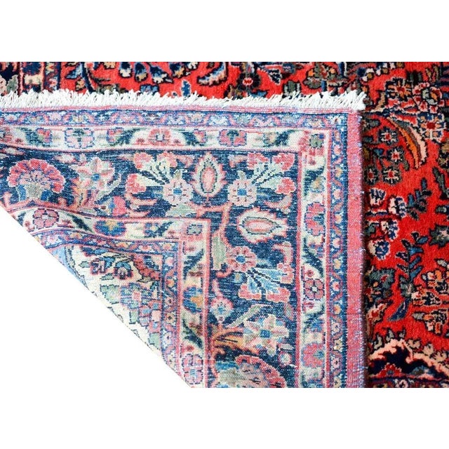 Early 20th Century Persian Dargazin Rug For Sale - Image 10 of 12