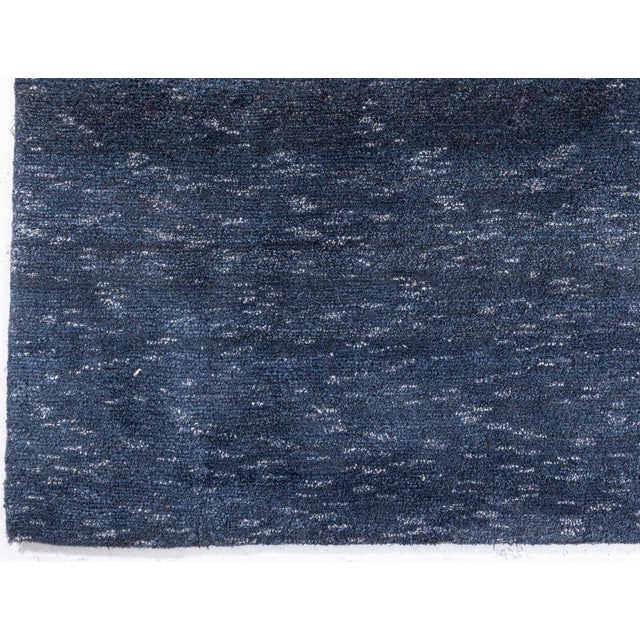 Modern Modern Midnight Wool Rug by Doris Leslie Blau For Sale - Image 3 of 7