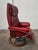 Set of Scandinavian Armchair and Ottoman from Ekornes, 1990s For Sale - Image 6 of 13