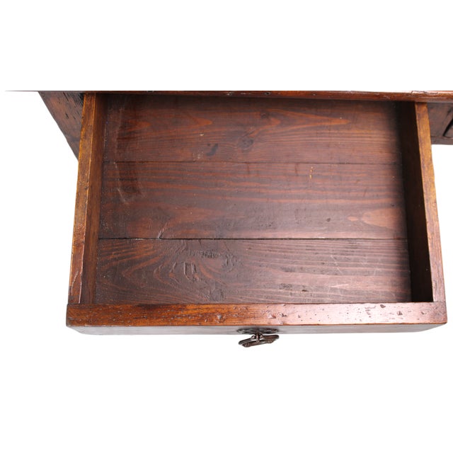 French Elm Coffee Table For Sale - Image 4 of 9