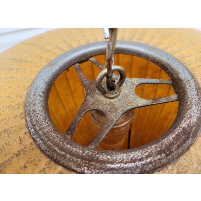 1950's Extra Large George Nelson Bubble Light For Sale - Image 14 of 18