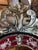Late 20th Century Small Venetian Red Cut to Clear Glass Mirror With Engraved Designs For Sale - Image 5 of 11