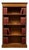 Vintage 20th Century English Pine Open Bookcase For Sale