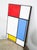 Mid-Century Modern Mid Century Modern Painting Art Abstract Expressionism Red White Yellow Blue MCM For Sale - Image 3 of 10
