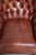 Chesterfield Club Chair in Cowhide Leather For Sale - Image 6 of 13